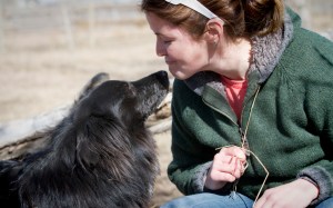 Patty-and-her-dog-Juno-at-Southland-Park